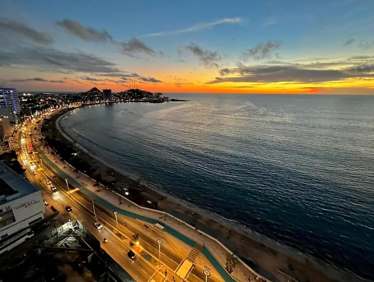 Sunset View Malecon 1404 Vista Panoramica Al Mar Apartman Mazatlán 0*,